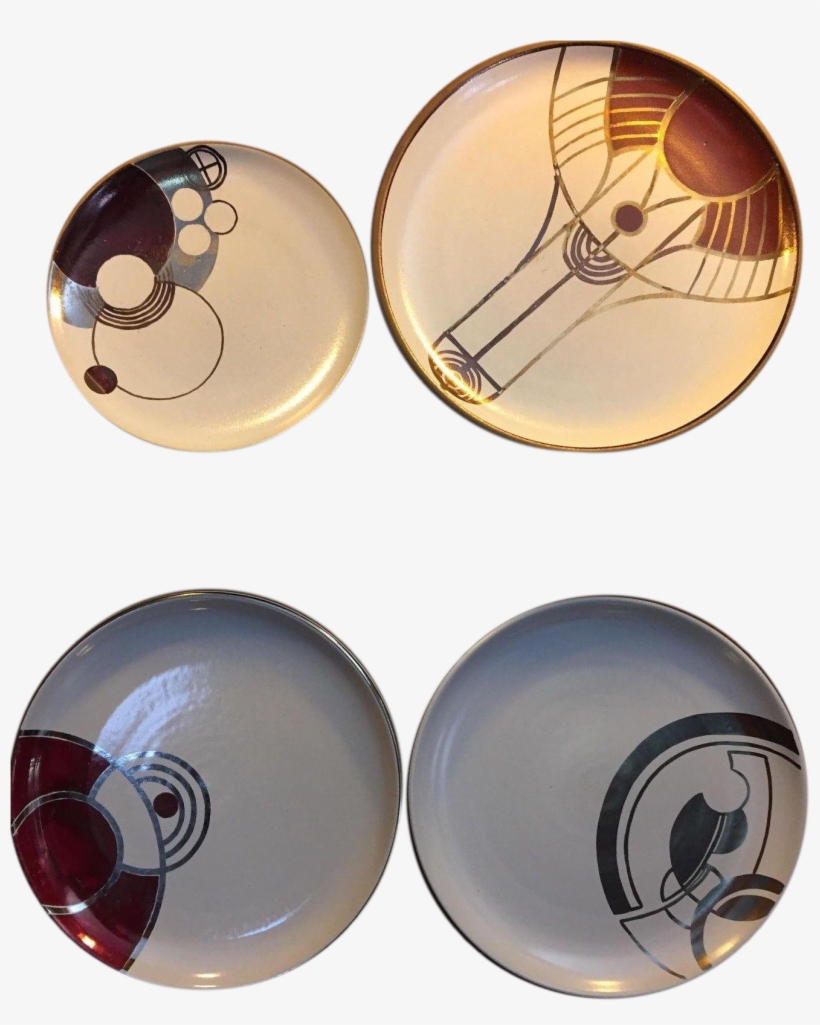 Ceramics Frank Lloyd Wright Design Prototype Plates - Circle, transparent png download