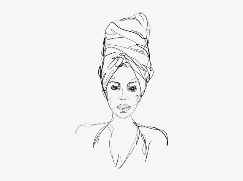 Erykah Badu - Sketch, transparent png download