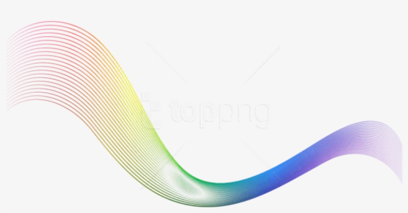 Download Rainbow Line Decoration Clipart Png Photo - Decoration Line Png, transparent png download