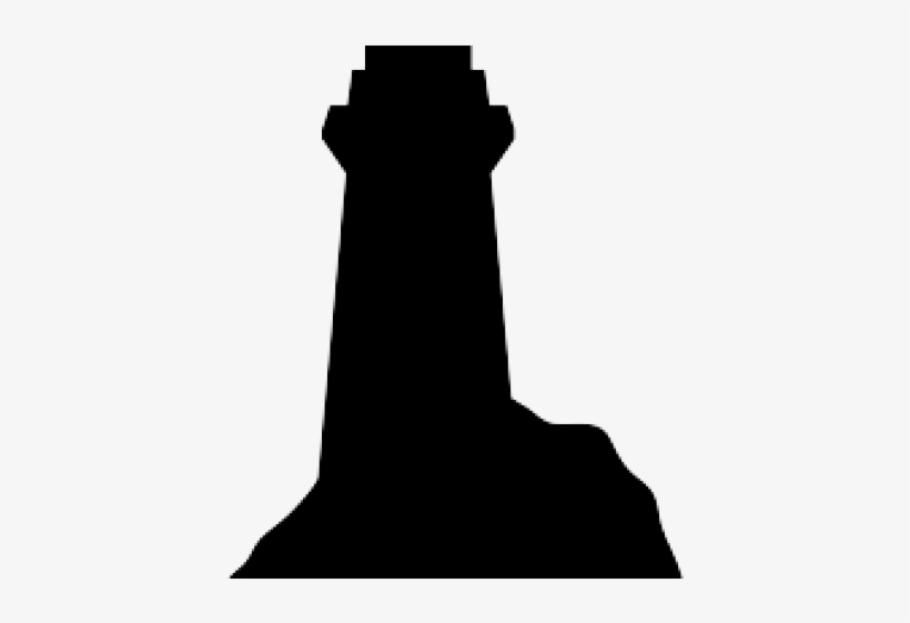 Squares Clipart Lighthouse - Silhouette, transparent png download