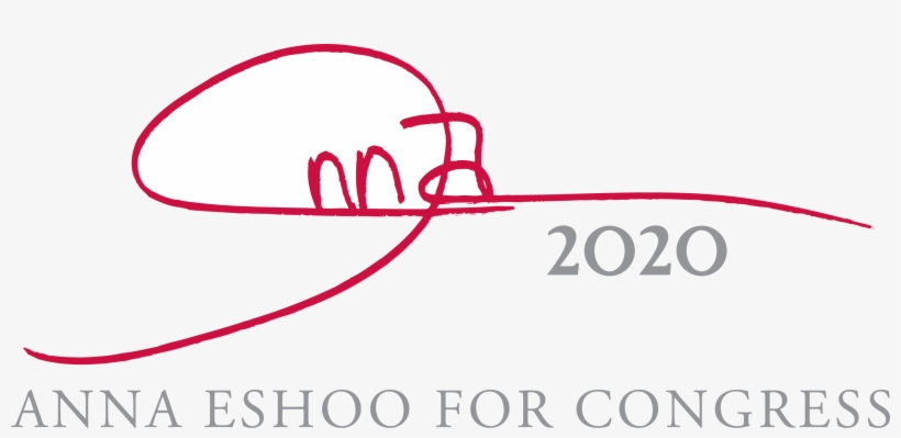 Anna Eshoo For Congress - Line Art, transparent png download