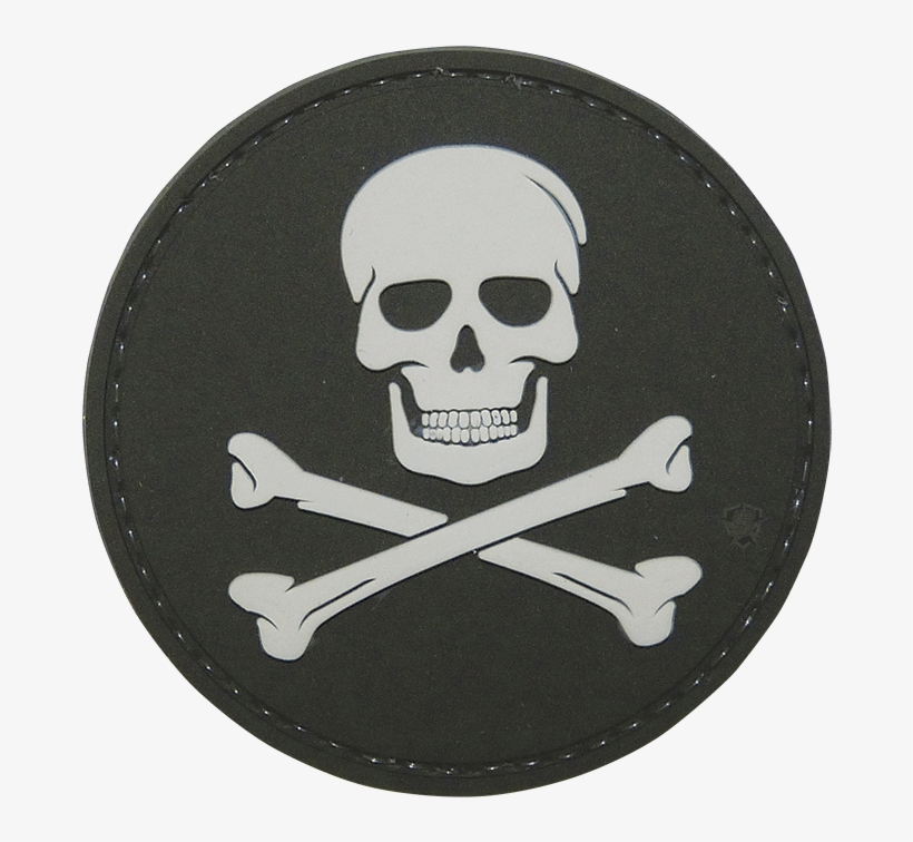 Jolly Roger Morale Patch - Jolly Roger Pvc Patch, transparent png download