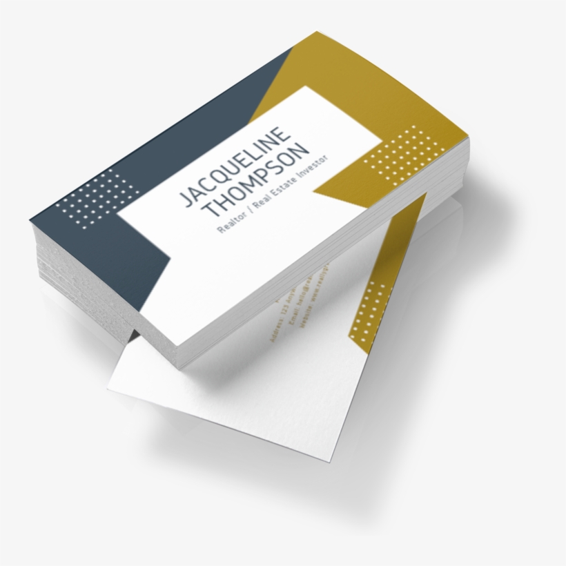 Stack Of Business Cards Mockup Lying Against A - Sketch Pad, transparent png download