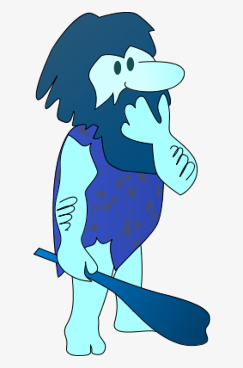 Vector Clip Art - Caveman Clipart, transparent png download