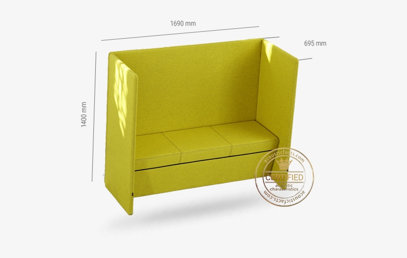 Com Third Party Evaluation Of Acoustic Products - Club Chair, transparent png download