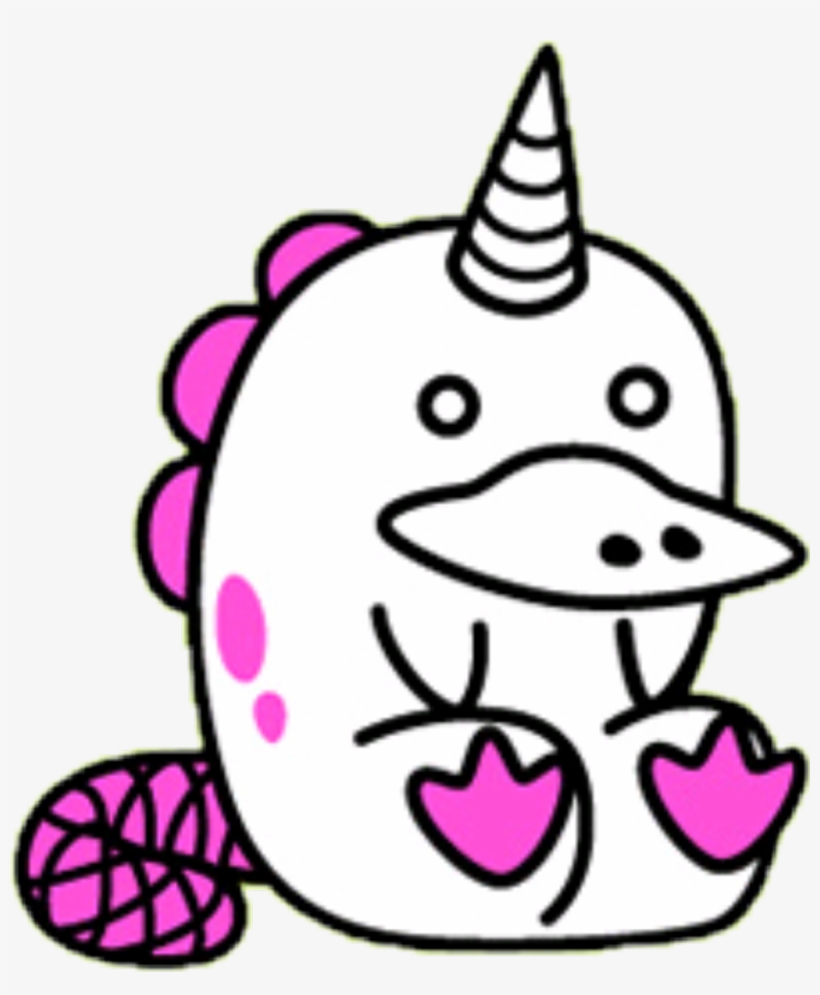 #platypus #unicorn #platycorn #rare #unique #beyou - Platypus And Unicorn, transparent png download