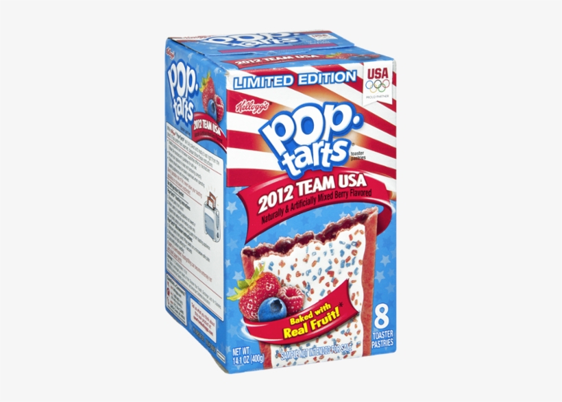 Kellogg's Pop-tarts 2012 Team Usa Mix Berry Toaster - Pop Tarts Limited Edition Flavors, transparent png download