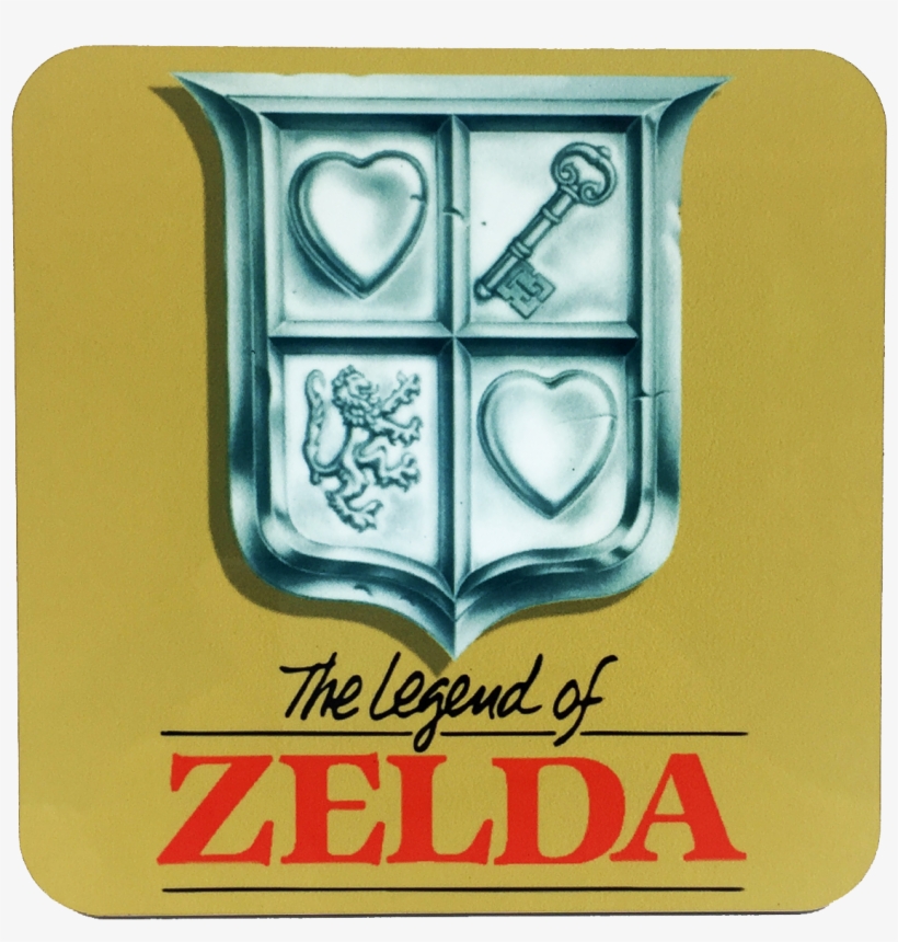 The Legend Of Zelda Drink Coaster - Legend Of Zelda Nes Case PNG Image ...