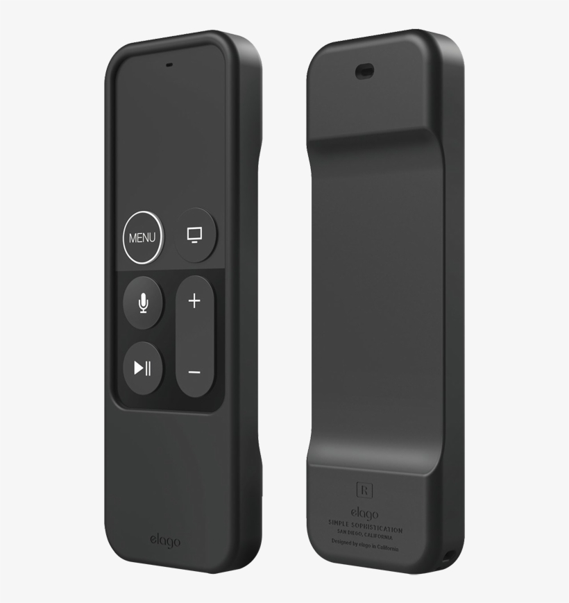 Elago R1 Intelli Case For Apple Tv Remote Black - Чехол Для Пульта Эпл Тв, transparent png download