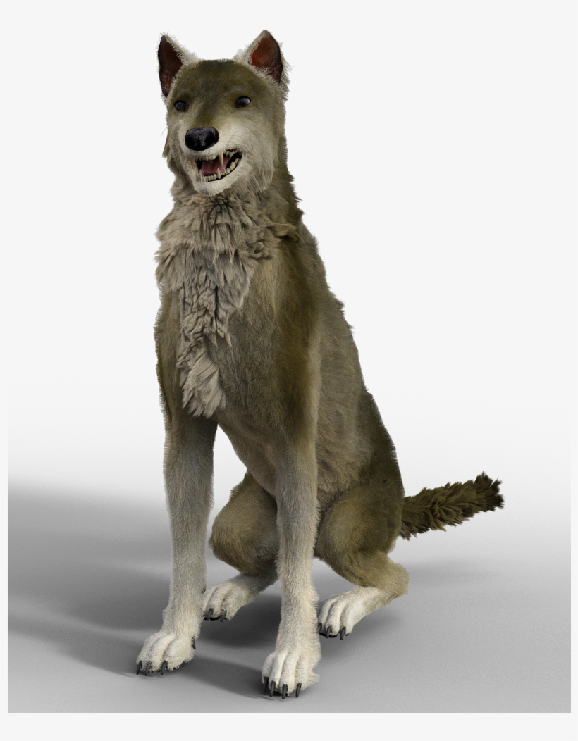 Wolfdog - Dog Yawns, transparent png download