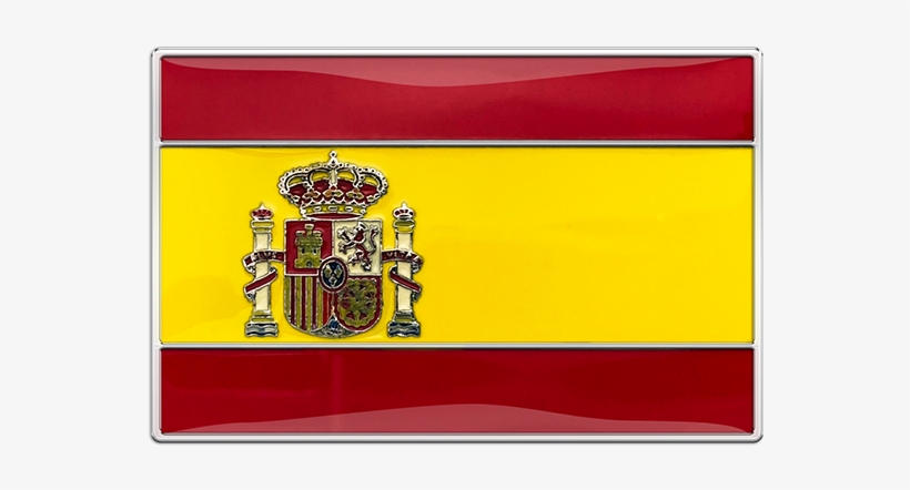 Spain Flag Buckle - Spain Flag, transparent png download