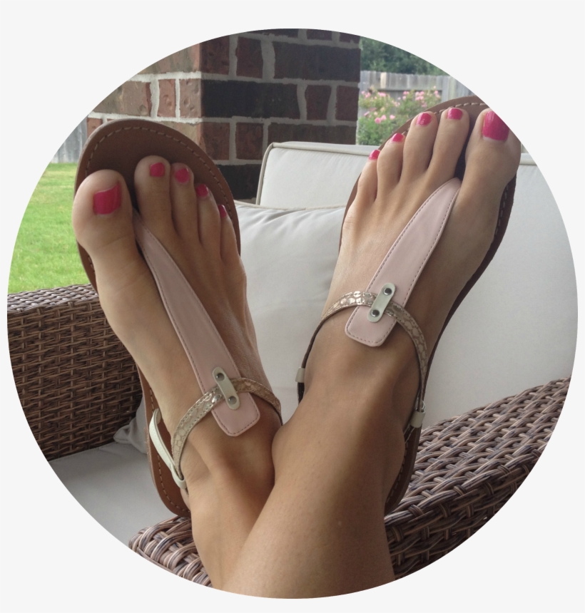 She Is Definitely Opinionated About What Goes On In - Flip-flops, transparent png download