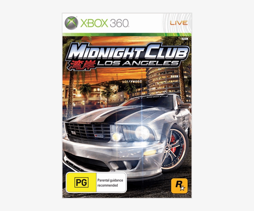 Los Angeles - Midnight Club Para Xbox 360, transparent png download