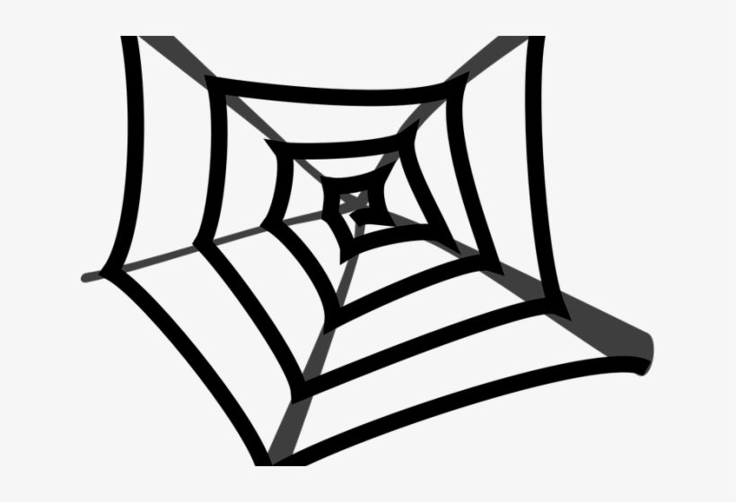 Spider Web Clipart Vector - Spider Web Png Cartoon, transparent png download