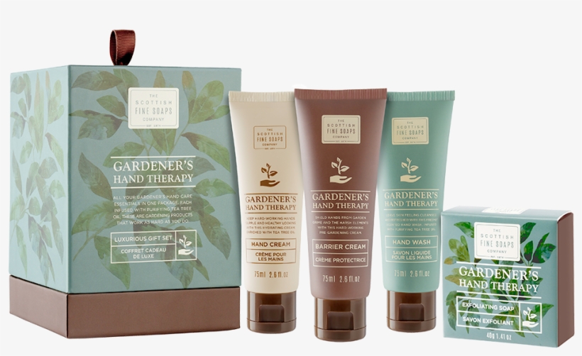 Gardener's Hand Therapy Gift Set - Scottish Fine Soaps Gardeners Hand Therapy, transparent png download
