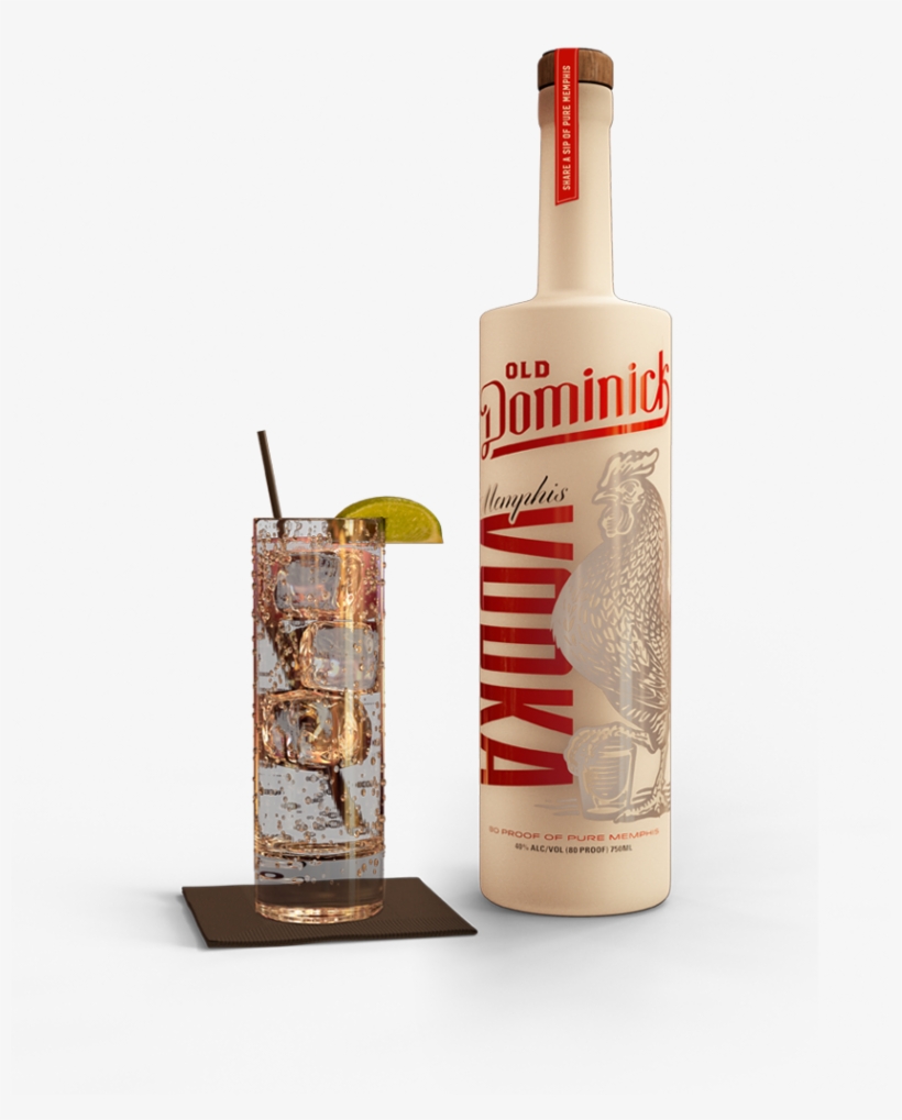 Vodka Png - Old Dominick Vodka, transparent png download