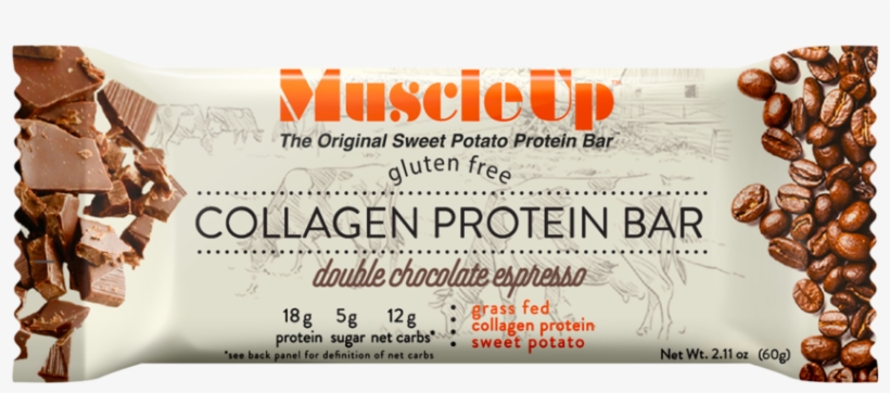 New Collagen Protein Bar - Chocolate, transparent png download