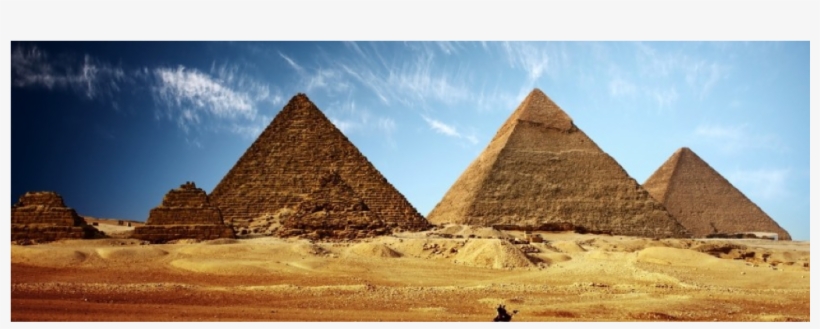 Pyramids Of Egypt On Flowvella - Dual Monitor Wallpaper Pyramids, transparent png download
