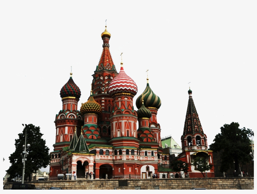 Basil's Cathederal - Red Square Moscow Png, transparent png download