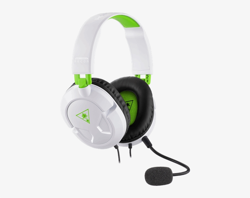 Turtle Beach Ear Force Recon 50x White Stereo Gaming - Turtle Beach Recon 50x White, transparent png download