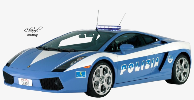 Lamborghini Transparent Police - Lamborghini Murciélago, transparent png download