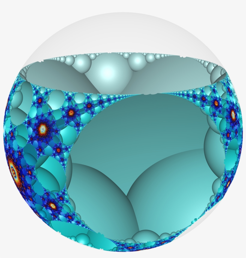 Hyperbolic Honeycomb I 3 6 Poincare - Circle, transparent png download