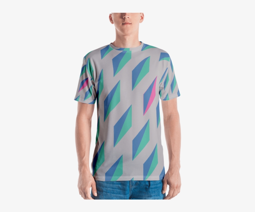 Falling Diamonds Like Snow Men's T-shirt - T-shirt, transparent png download