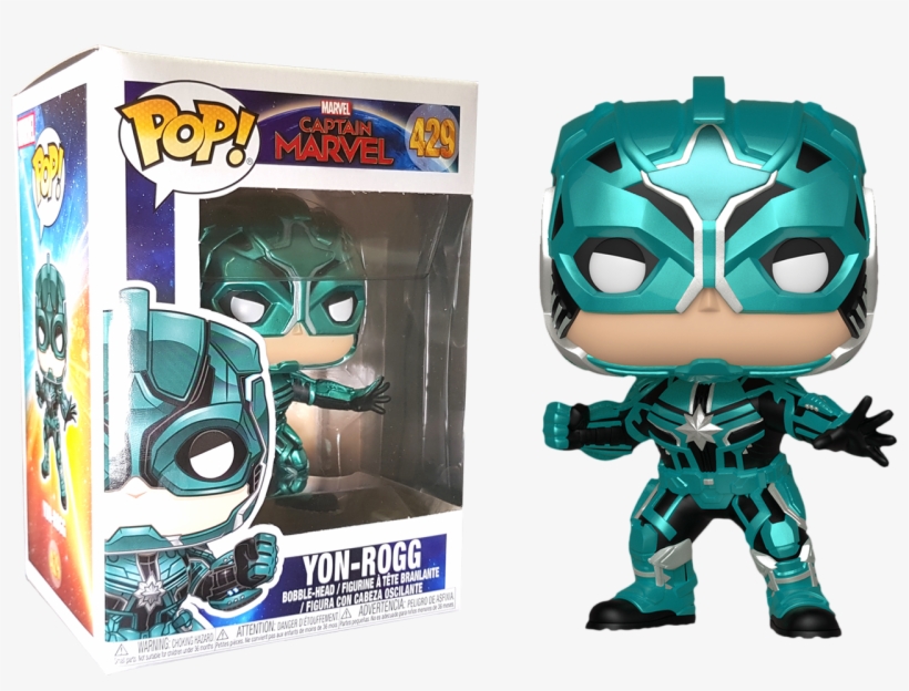 Funko Pop Vinyl - Captain Marvel Yon Rogg, transparent png download