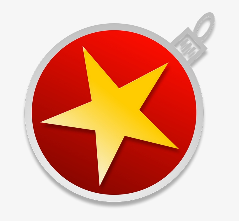 Fishbeamchristmasclips - Emblem, transparent png download