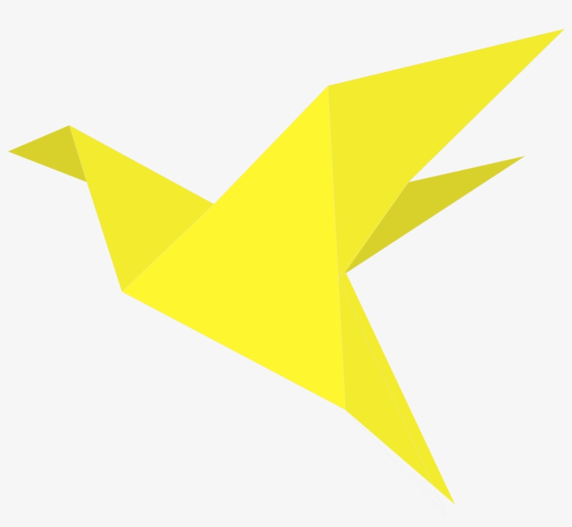 Footer Dark Logo - Origami Paper, transparent png download