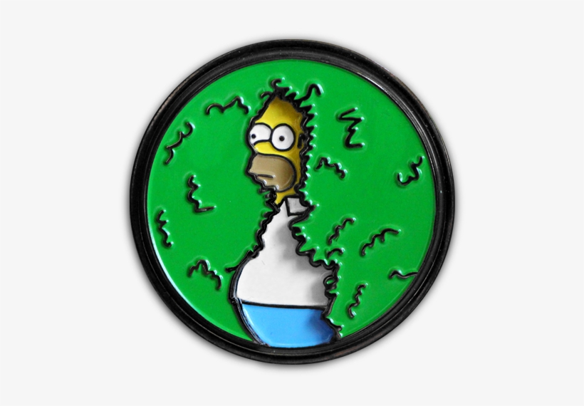 Disappearing Homer Pin The Patch Parlour Collective - Homer Pin, transparent png download