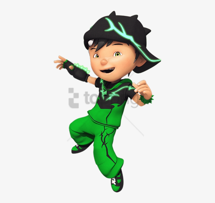 Free Png Download Boboiboy Character Thorn Clipart - Boboiboy Png, transparent png download