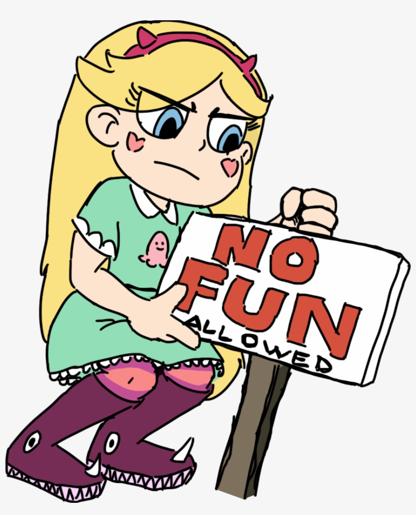 Microsoft Resurrects Clippy And Then Brutally Kills - Star Butterfly No Fun Allowed, transparent png download