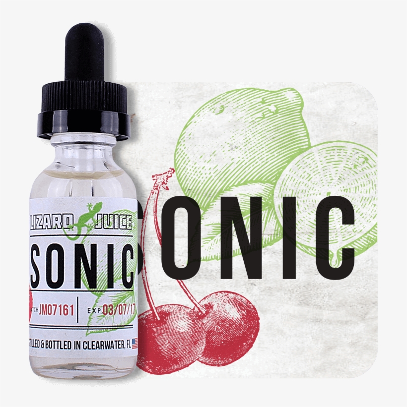 Sonic Cloud Chaser E-liquid From Lizard Juice Nic Salt - Cherry, transparent png download