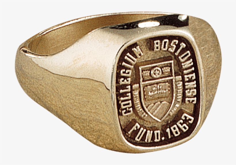 Boston College Women's Signet Ring - Ring, transparent png download