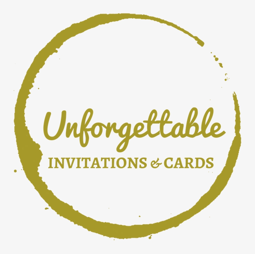 Unforgettable Wedding Invitations & Cards Unforgettable - Circle, transparent png download
