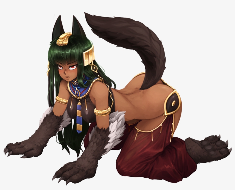 Mammal Fictional Character Horse Like Mammal Mythical - Anubis Girl, transparent png download
