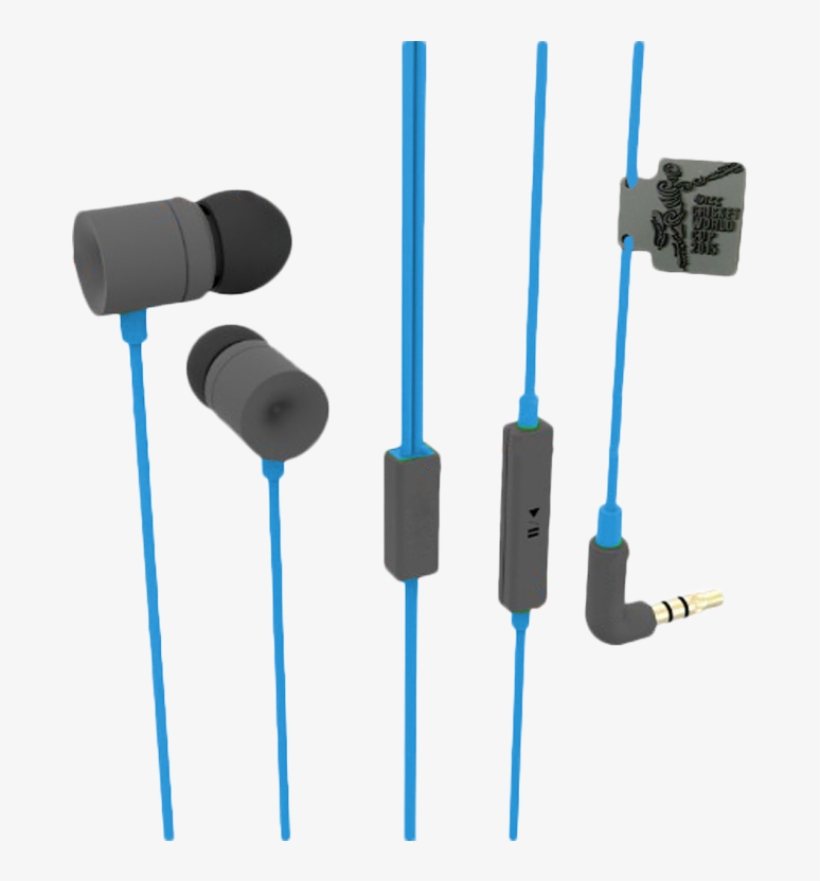 Icc Cricket World Cup 2015 Earphone - Cricket, transparent png download
