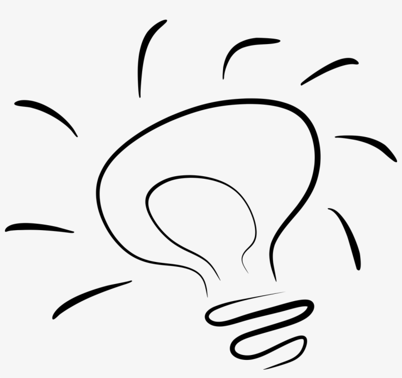 Incandescent,the Light - Line Art, transparent png download