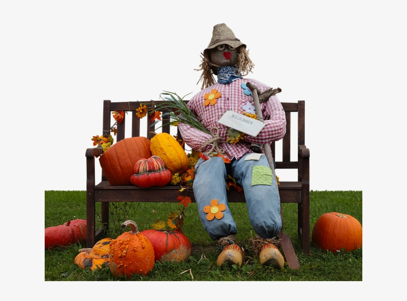 Thanksgiving To The Almighty God For All His Blessings - Straw Pumpkin Decoration, transparent png download