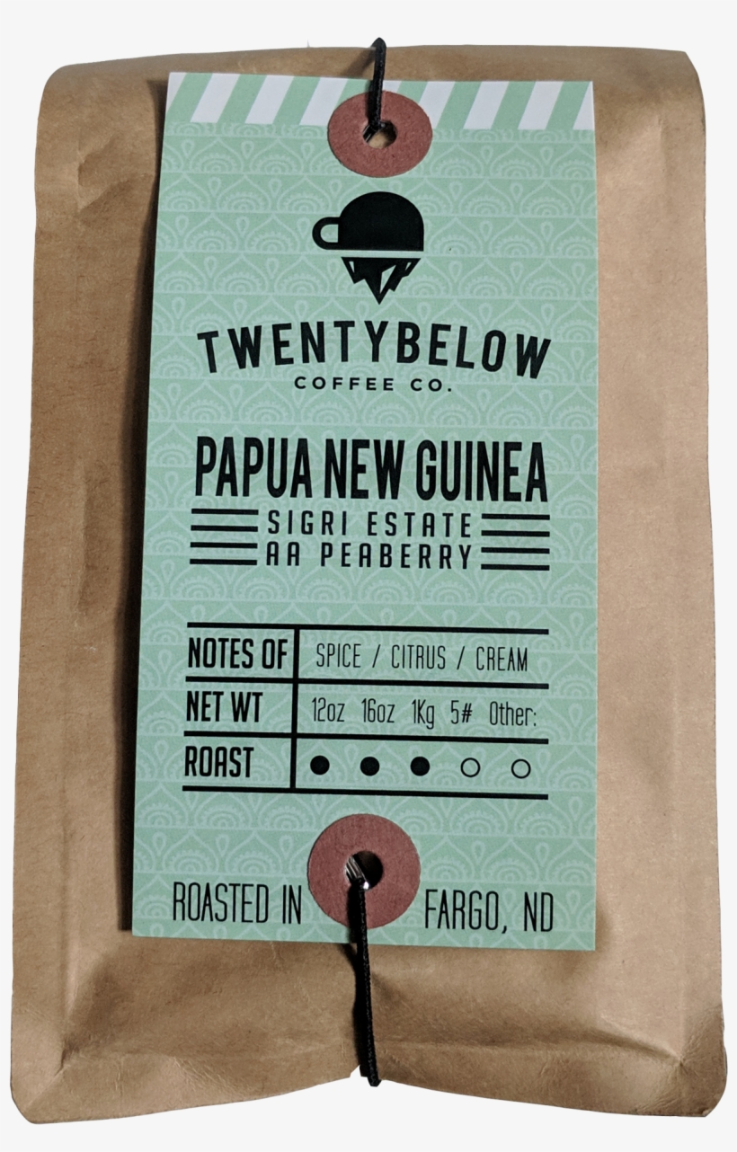 Papua New Guinea Sigri Estate Aa Peaberry - Poster, transparent png download