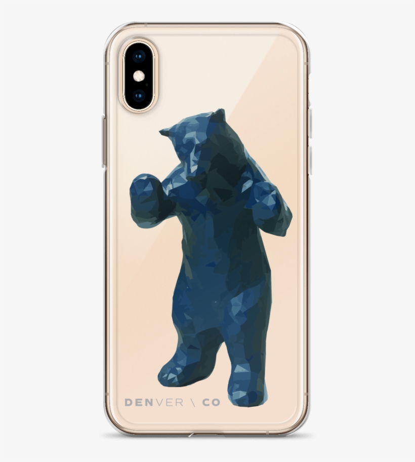 Blue Bear Phone Case - Mobile Phone, transparent png download