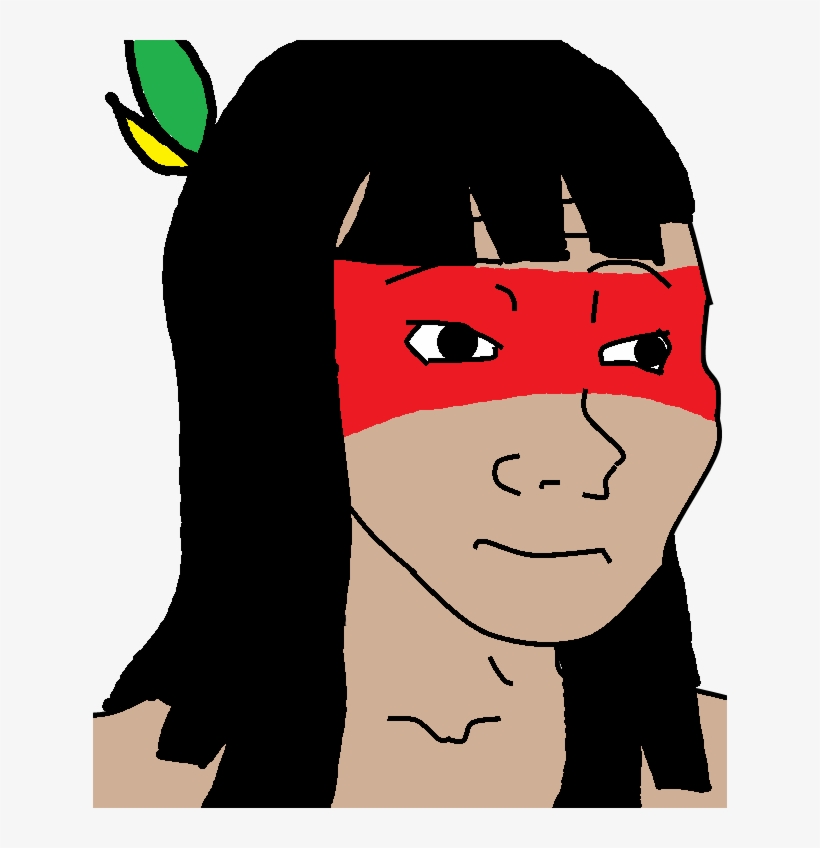 India Face Red Black Facial Expression Nose Mammal - Indian Wojak, transparent png download