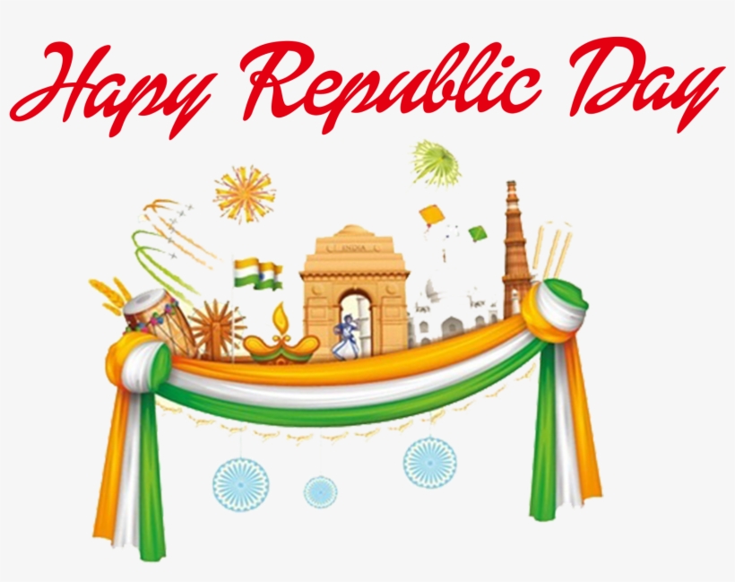 Happy Republic Day 2019 Wishes, transparent png download
