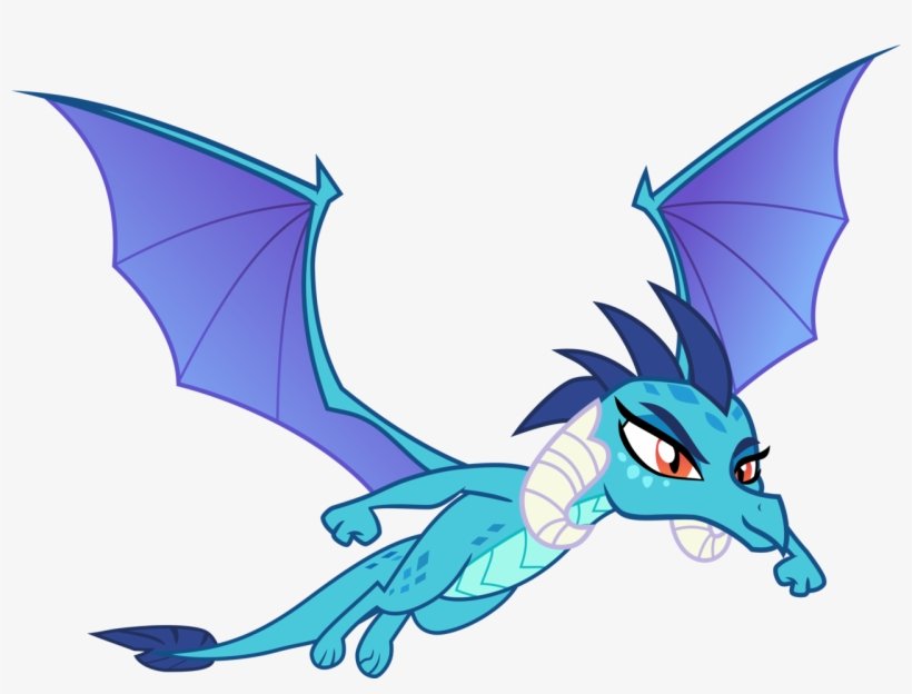 Vector Freeuse Absurd Res Artist Hendro Dragon Dragoness - Mlp Ember Fly Vector, transparent png download