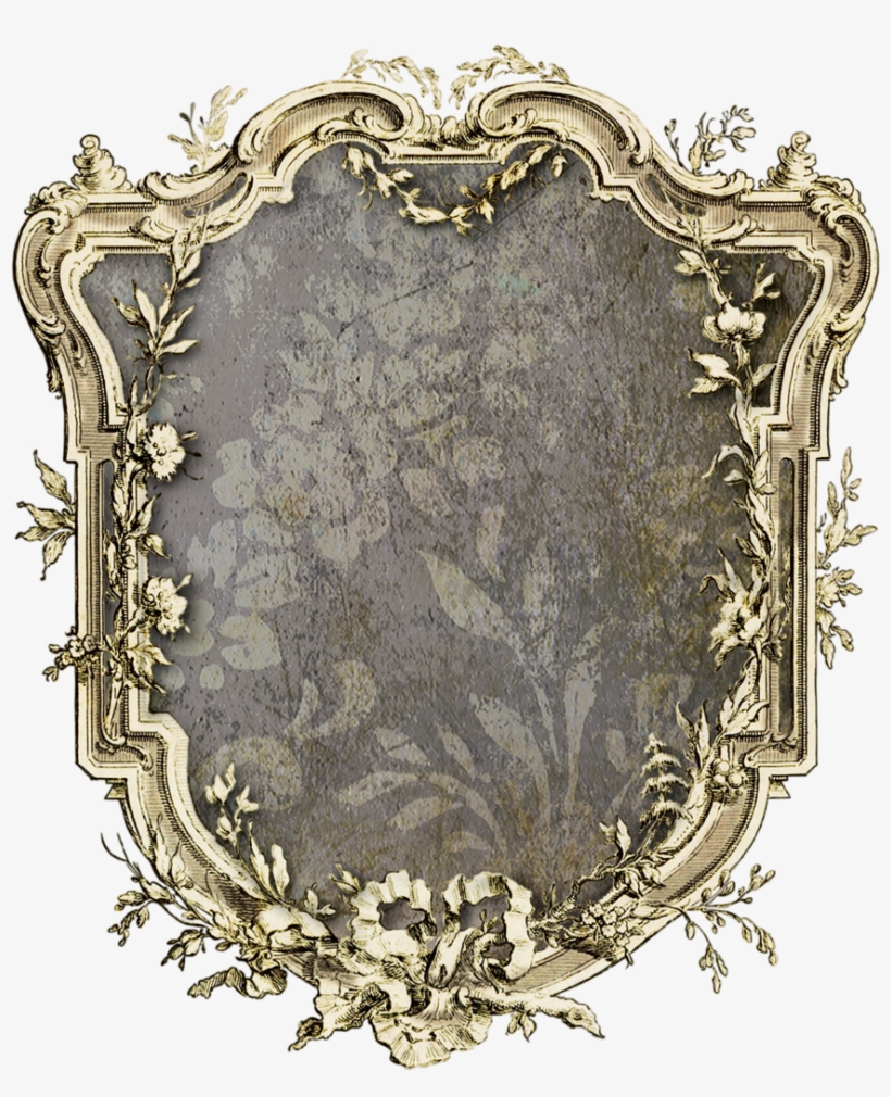 B ✿ Vintage Labels, Clipart, Design Crafts, Vintage - Vintage Oval Moldura Png, transparent png download