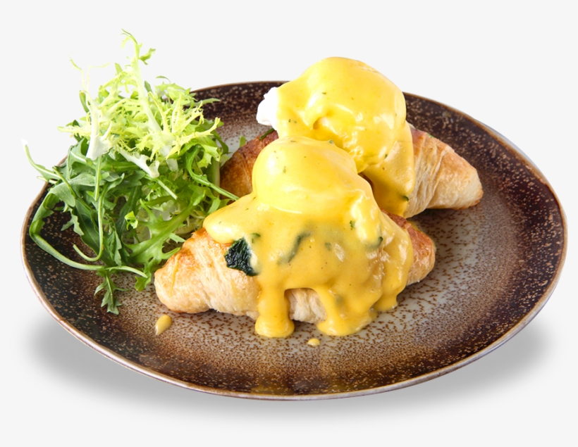 It's, Obviously, The Unique Food Culture Of Café Mara - Eggs Benedict, transparent png download