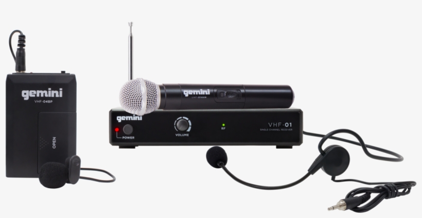 Wireless Microphone System - Microfono De Diadema Gemini, transparent png download
