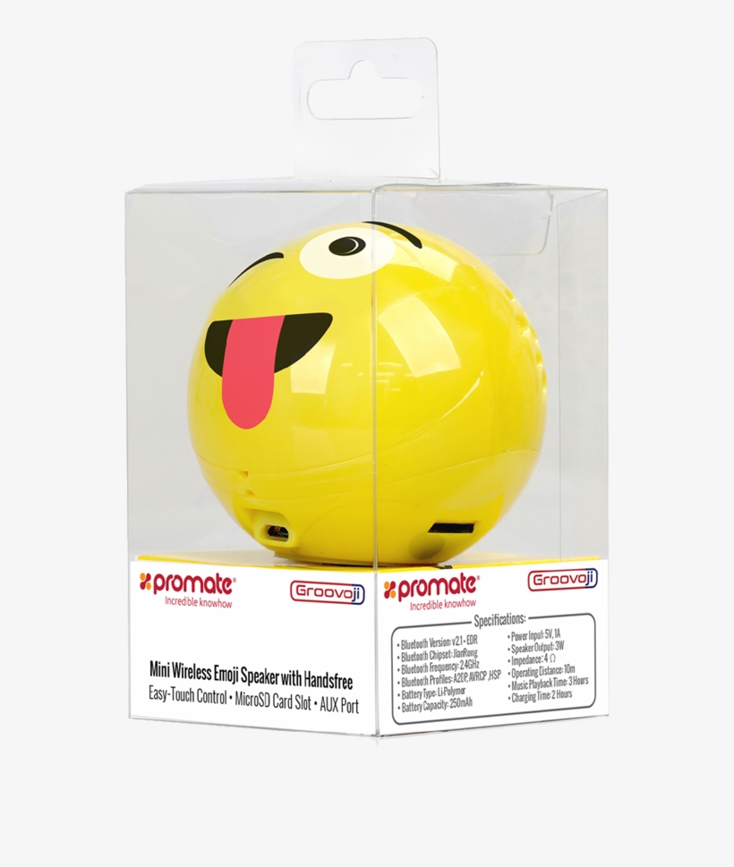 Promate Groovoji Cool Emoji - Smiley, transparent png download