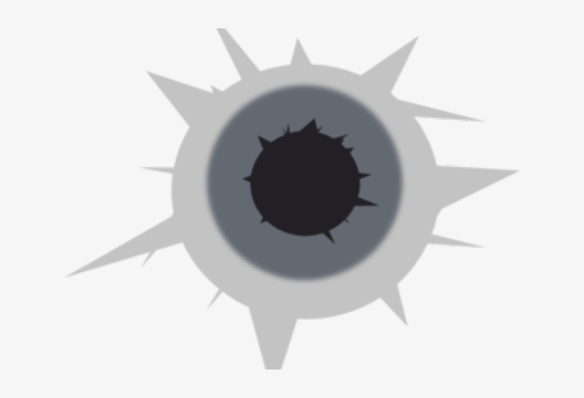 Bullet Hole Clipart Tribal - Portable Network Graphics, transparent png download